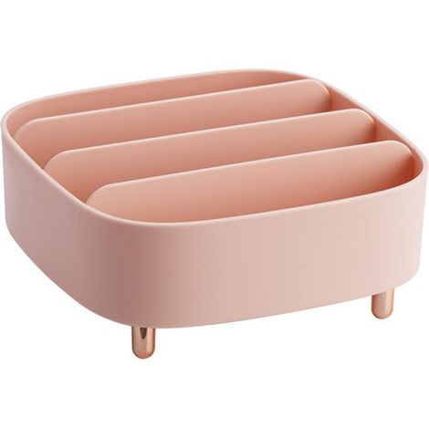 Organisateur De Maquillage - 4 Compartiments - Support Pour Palettes Et Produits Cosmétiques - Pour Salle De Bain Et Coiffeuse - 1 Pièce (1/5)