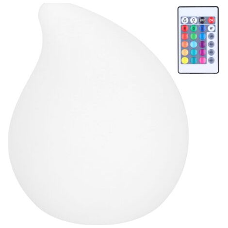 Lampe de bureau LED RGBW avec télécommande 24 touches, 16 couleurs et 4 modes, idéale pour la décoration intérieure