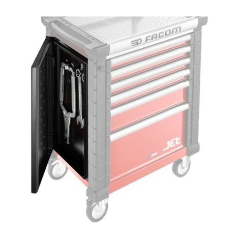 Facom – Servante d'atelier roulante en acier – Longueur 750mm – Largeur 380mm – Hauteur 60mm – 4 tiroirs – Charge maximale 200kg (1/2)