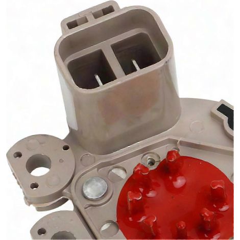 VRPR5023 Lichtmaschinen-Spannungsregler aus Aluminiumlegierung, kompatibel mit HYUNDAI TUCSON 2.0L 2.7L, robustes und zuverlässiges Ersatzteil. (1/2)