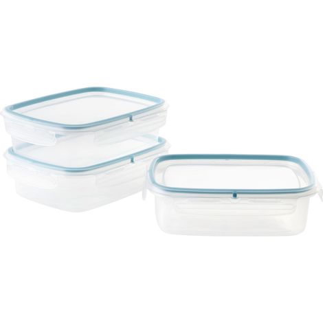 Mömax Frischhaltedosenset Diego 1,8L Pastelblau 3-teilig (1/2)