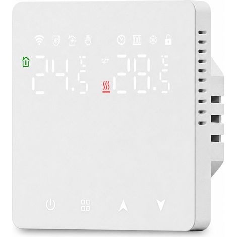Thermostat WiFi CP005GC pour Chaudière Murale, Contrôle par Application, 3 A (1/5)
