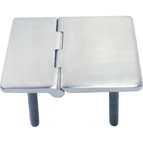 Charnière coulée avec filetage M6x45, L80x65x4 mm. A4 (1/2)