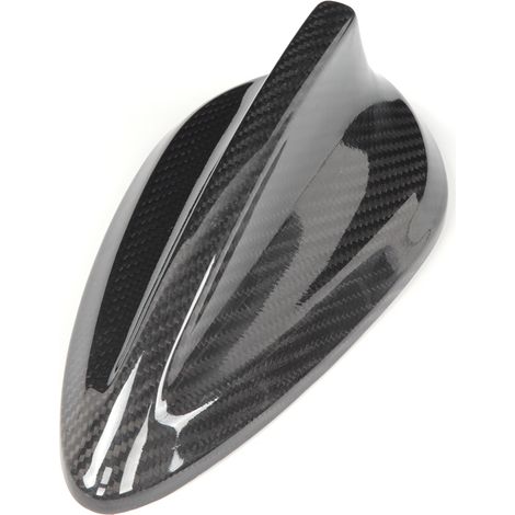 Aileron de requin en fibre de carbone pour antenne de toit, décoration auto compatible M2 M3 F22 F30 F80 (1/5)