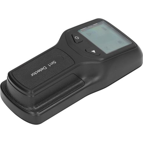 Détecteur de montants 5 en 1 multifonction, scanner mural électronique avec écran LCD pour métaux et bois, modèle HW430 noir (1/5)