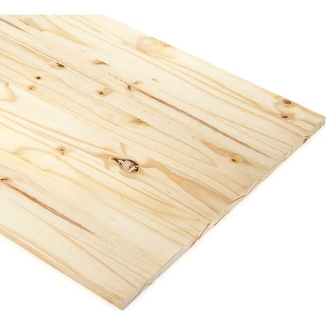 TAVOLA GIUNTATA 1000X500X18MM PINO RUSTICO.