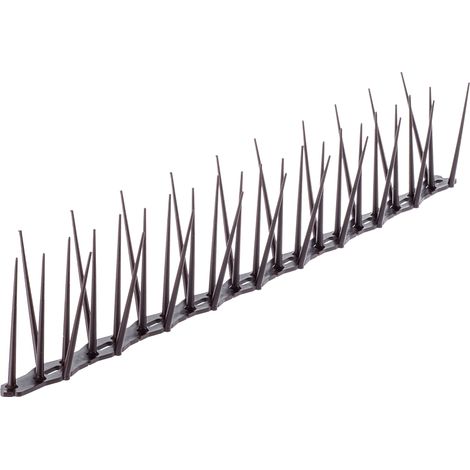 KADAX Vogelabwehr aus Kunststoff, Taubenabwehr Spikes, Vogelschutz für Balkon Fenster Dach Garten, V