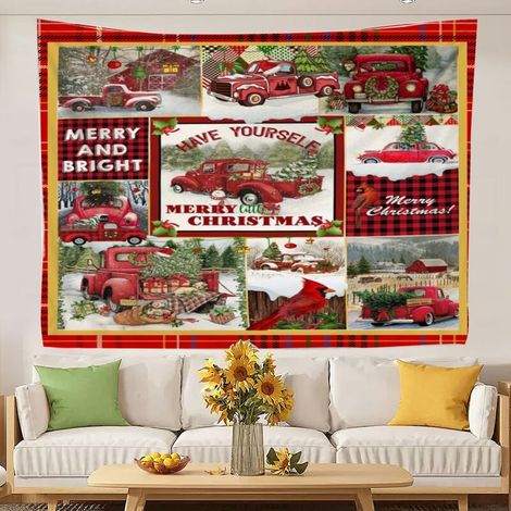 Tapestry Murale - 150 x 130 cm - En Polyester - Pour Décoration Intérieure Murale ou Couvre-Lit - 1 Pièce (1/5)