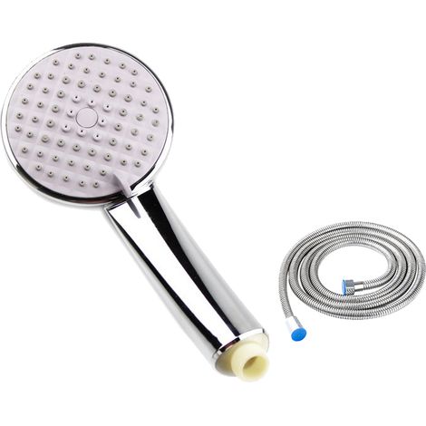 Douche Filtre Portable - Filtre Eau Dure - Pression Élevée - 3 Modes Spray - Buse en Silicone Liquide - Raccord Standard 1/2 Pouces - 1 Pièce (1/5)