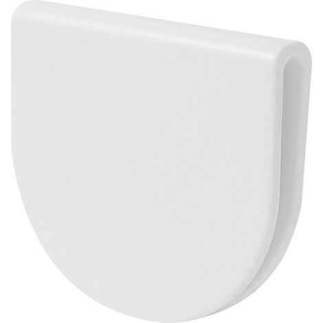 Lot de 4 pinces à rideau de douche coupe-vent, sans perçage et résistantes aux éclaboussures pour salle de bain (1/4)
