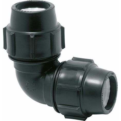 Gomito 90° in polipropilene 20 mm