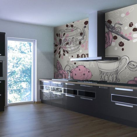 Papier Peint "Afternoon Tea" 154 x 200 cm (1/2)