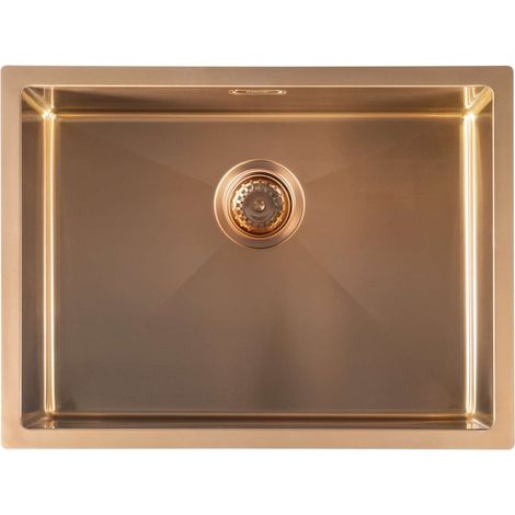 Sapho - Fregadero, 60x45cm, cobre mate ZN6045PG (1/5)