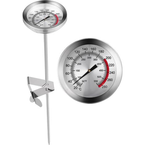 ERINGOGO Thermomètre de Cuisson à Pointe Acier Inoxydable pour (1/5)