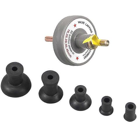 Outil de rodage de soupapes, accessoire professionnel pour la réparation automobile + 5 ventouses, outil de meulage de soupapes électrique Se yuante (1/5)