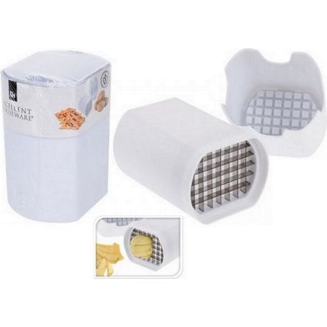 Accessoire de cuisine - COUPE FRITE - Manuel - 13 cm - PVC - Idéal pour julienne et cubes