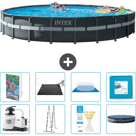 Intex Piscine Ultra XTR Ronde - 732x132 cm - 9-pièces  S621 (1/4)