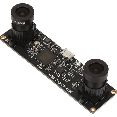 Module caméra USB avec objectif grand angle 72° de 1 million de pixels et puce OV9732 (1/5)