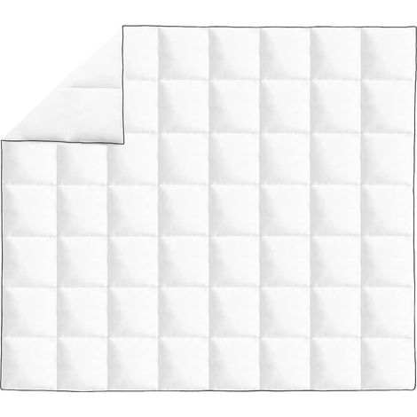 vidaXL Edredones 240 x 220 cm Invierno Blanco Transpirable (1/5)
