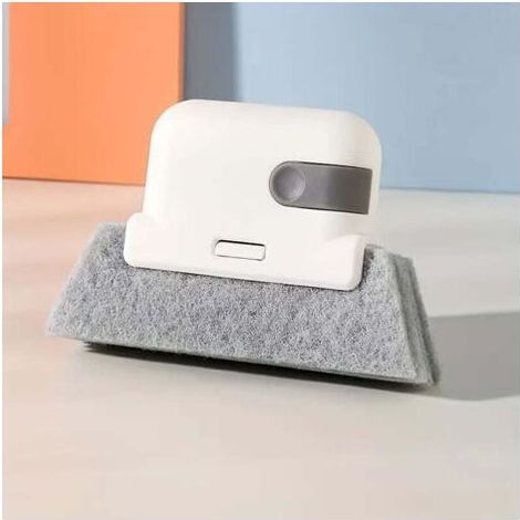 1 spazzola di pulizia multi-uso di rotaie di finestre e porte - Facile da afferrare, cleaner scanalature che possono essere usati per la cucina, il bagno, il salotto, non necessita di corrente elettri (1/5)