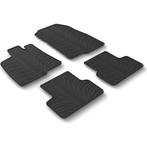 Set tappeti su misura in gomma - compatibile per  Peugeot 3008 (12/23) ibrida