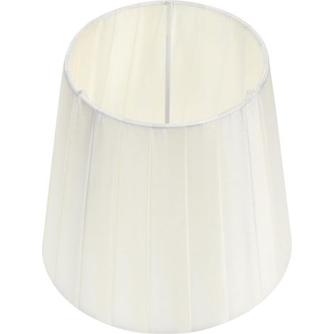 Abat Jour Lampe sur Pied en Tissu Beige Solide et Léger, pour Chambre à Coucher Design Simple et Créatif (1/5)