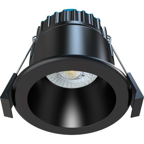 Litecraft Vireo Recessed Downlight Fire Rated IP65 LED Spotlight - Black, White (1/5)