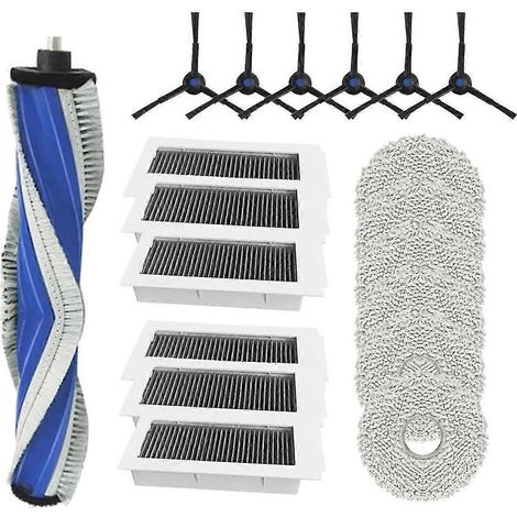 19-teiliges Zubehörteil für Ecovacs X5 Pro / X5 Omni Saugroboter, Ersatzteile, Hauptseite B (1/4)
