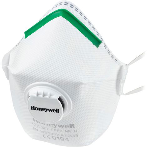 Honeywell Atemschutzmasken-Set, faltbar Serie 4000, Filter: P2V 10 Stk