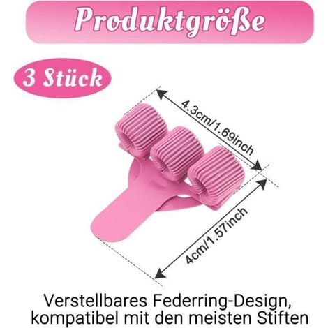 Porte Stylo Infirmière - Support à Stylo - Réglable - Noir - Pratique pour Bloc-Notes (1/4)