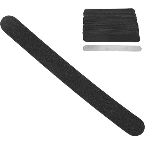 Kit de 100 bandes abrasives pour ponceuse à ongles, avec support en acier inoxydable durable et réutilisable (1/5)