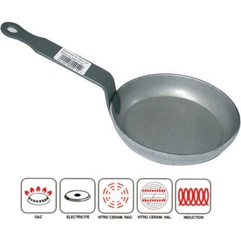 Poêle à Blinis Tôle Acier Ø12 cm - Emga