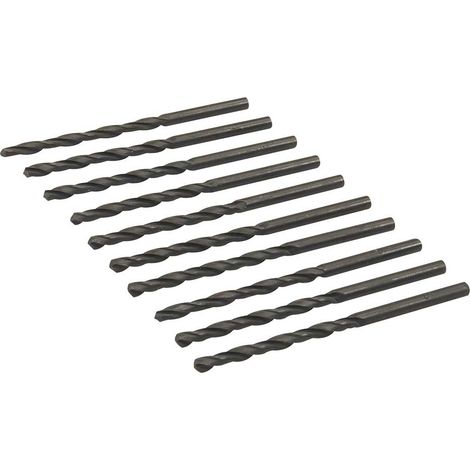 Foret metal, meches cylindriques a metaux hss lamines - foretshss : 10 x 3.5 mm (1/2)