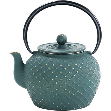 Table Passion - Théière en fonte Shihiro 1,2 L vert (1/3)