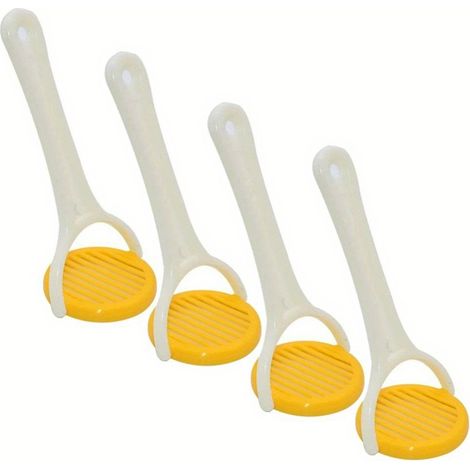 Marqueur portable pour reine d'abeille Design portable multifonctionnel avec marqueur, outil de capture et attracteur de reine - en plastique, adapté à l'apiculture, 4 pièces. (1/4)