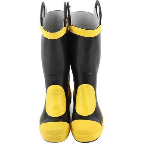 Eosnow Notfallrettung hohe Stiefel wärmedische Isolierung Nicht -Slip -Gummi -Feuerschutzschutz