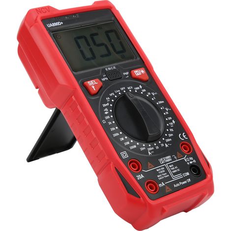 Multimètre portable UA890D+ : testeur de courant, de tension et de résistance pour la maintenance électrique (1/5)
