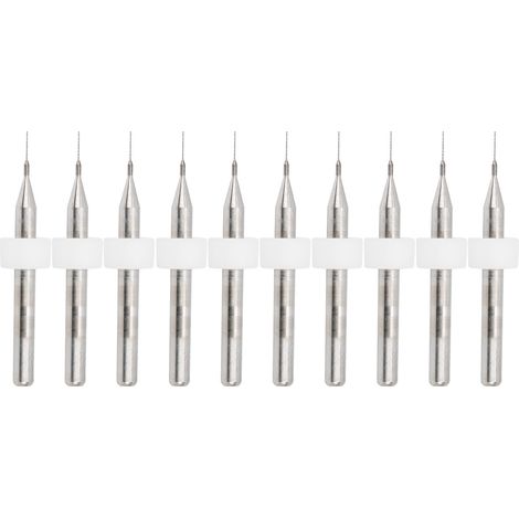 10 pièces Aiguille de Nettoyage 0.2mm pour Buse d'Imprimante 3D, Accessoire de Perçage et Nettoyage (1/5)