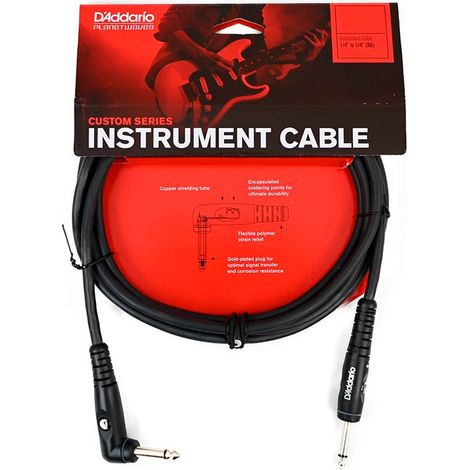 Cable de guitarra angular D'Addario Planet Waves de 6 m (PW-GRA-20)