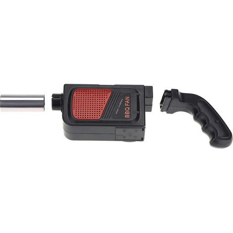BBQ Air Blower - Grill Blower Portable Handheld Electric BBQ Fan Air Blower for Outdoor Camping Picnic Barbecue Cooking Tool (1/5)