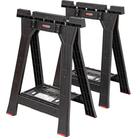 KS Tools - treteaux pliant pour caisse SCM - treteaux pour etabli - traiteau pliable - 850.0390F (1/3)