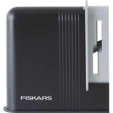 Fiskars – Aiguiseur de ciseaux – Pierre à aiguiser pour lames fines – Aiguisage précis et efficace – Ne convient pas aux lames dentelées