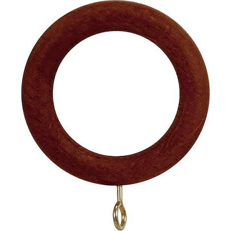 Anello In Legno Liscio Con Fibbia 40x60 mm. Noce