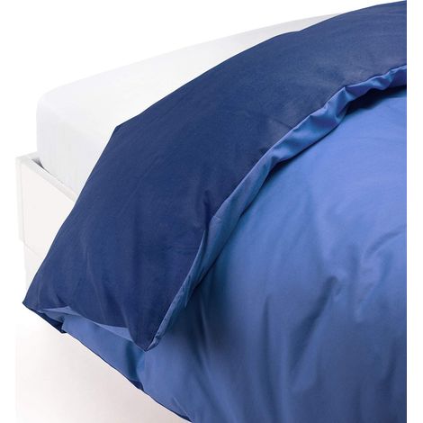Parure de lit 4 pièces en 100% coton Housse Couette Douce et Elégante, Lavable et Facile d’Entretien Housse de Couette 200x200 et Autres Tailles (1/3)