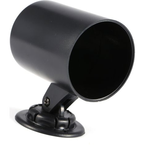 Support universel noir pour jauge unique pour voiture ou camion, fixation sur porte-gobelet (1/5)