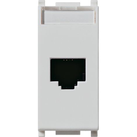 Presa Rj45 Netsafe Cat5E Utp Silver VIMAR 14338.8.SL