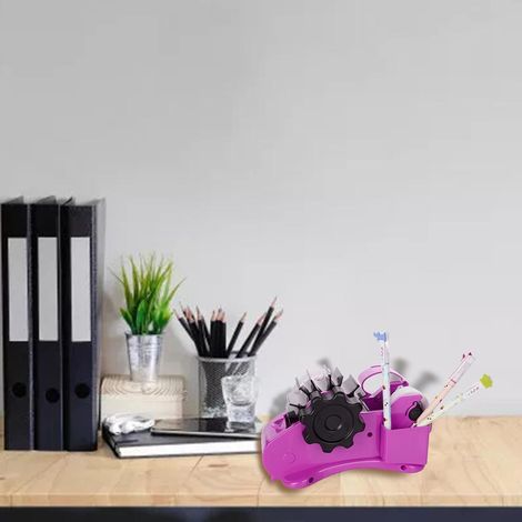 Abroller mit Rollenschneider, Klebebandhalter, Abroller, Klebebandschneider für Zuhause, Büro und Schule (1/5)