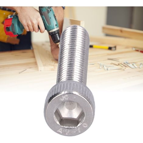 Vis à tête cylindrique creuse M630 en acier inoxydable 304 série M6 (1/5)