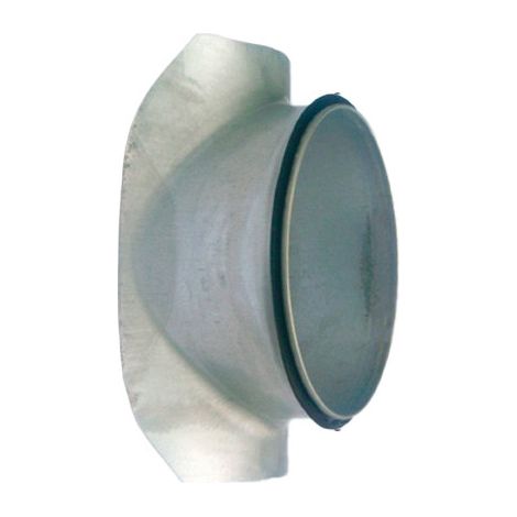 Piquage express à 90° en acier galva, D support 450 mm, D raccord à joint 160 mm S&P (UNELVENT) 860969