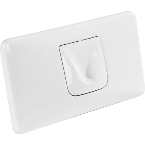 PLACCA 1 TASTO PER CASSETTA INCASSO MODELLO COLANI BIANCA   GROHE S.P.A.